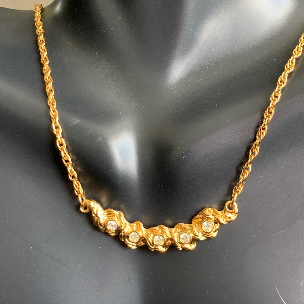Avon "Braided Sparkle" Necklace